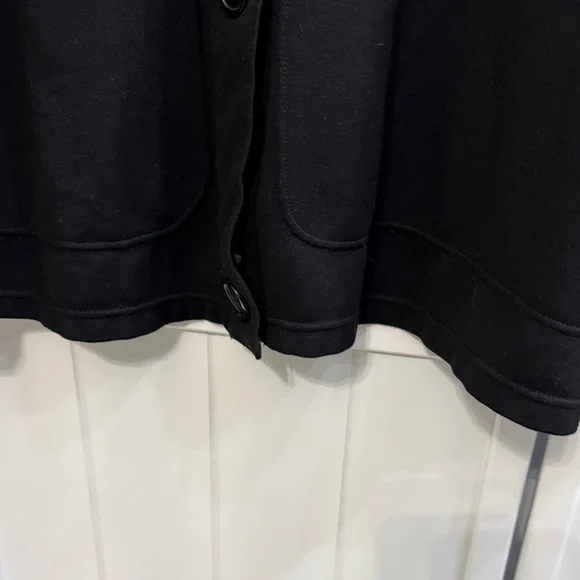 Max Studio Black Utility Jacket - Picture 3 of 3